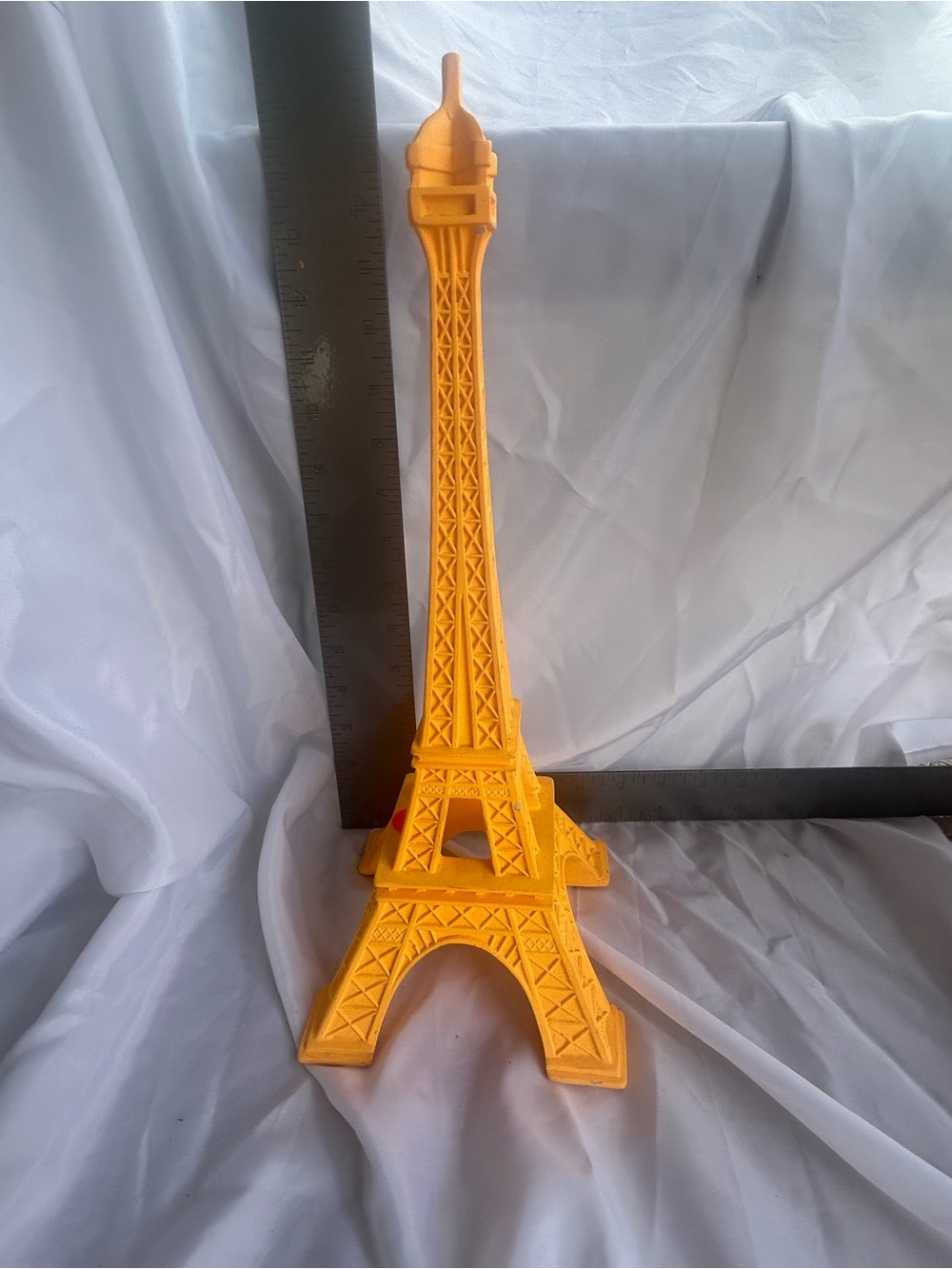 Yellow Eiffel Tower Decorative Figurine